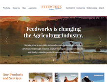 Tablet Screenshot of feedworks.com.au